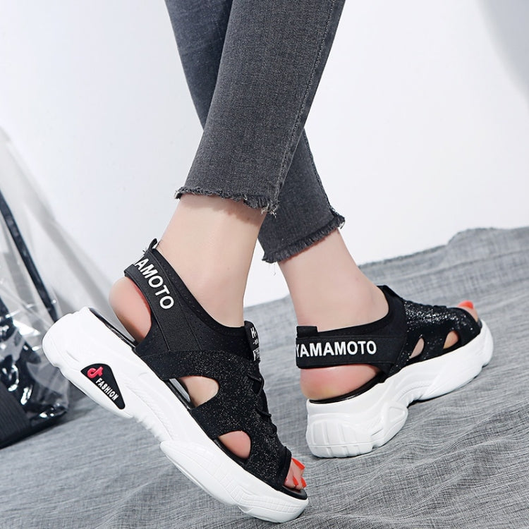 Youth Trend Open Toe Sponge Bottom Shoes for Women