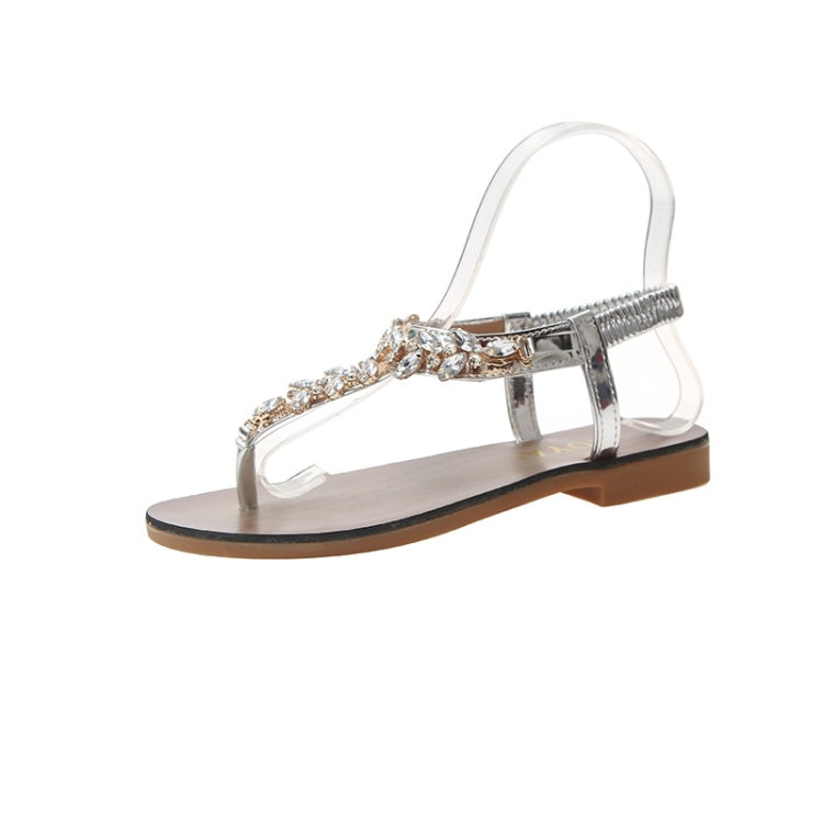 Flat Bottom Open Toe Color Matching Bohemian Sandals for Women