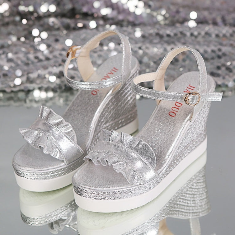 Thick-soled Trend High-heeled Muffin Sandals for Women