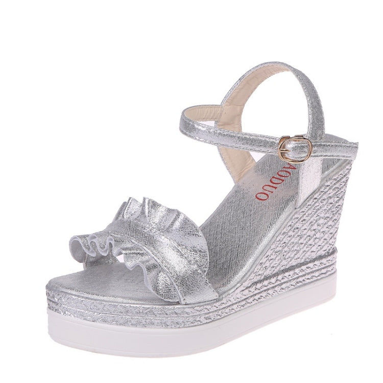 Thick-soled Trend High-heeled Muffin Sandals for Women