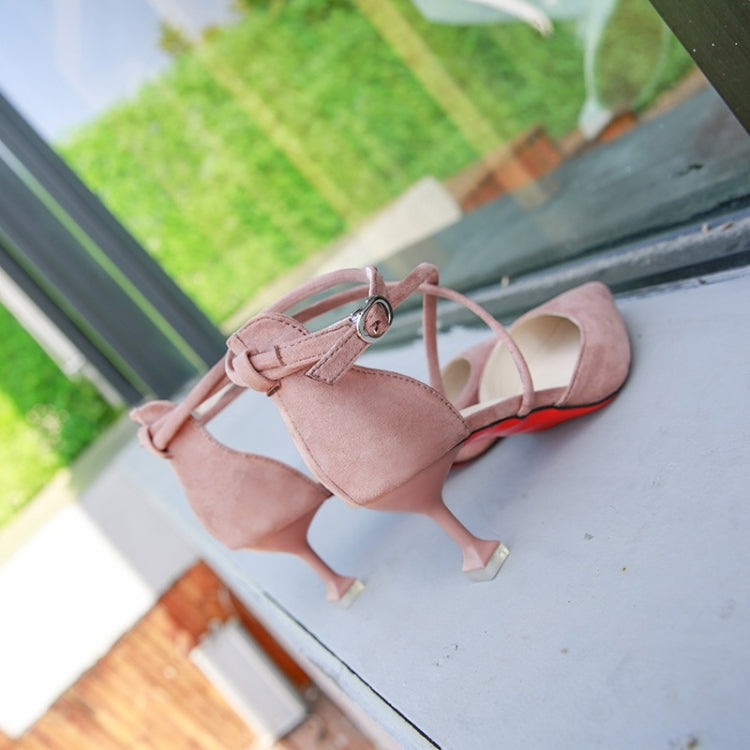 Pointed Head Suede Non-slip Wear-resistant Fashion Shoes for Women