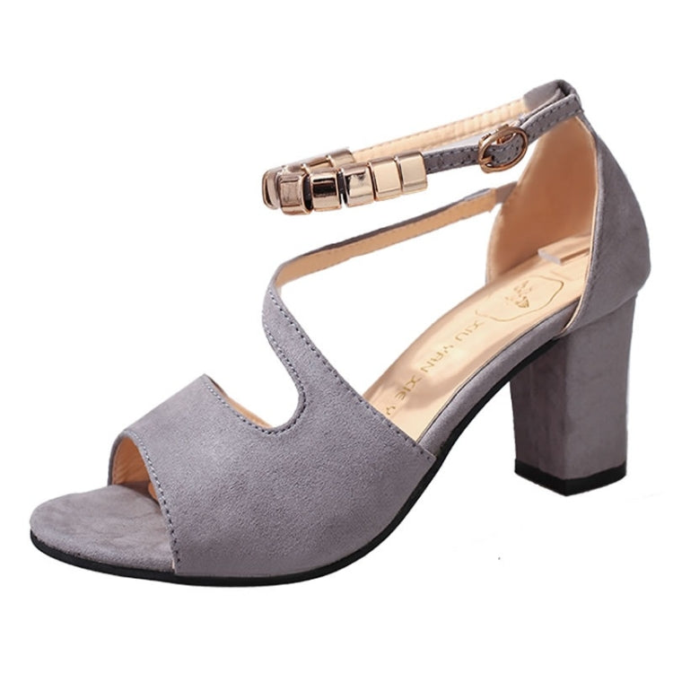 Trendy Fashion Wild Suede Non-slip Wearable Sandals for Women