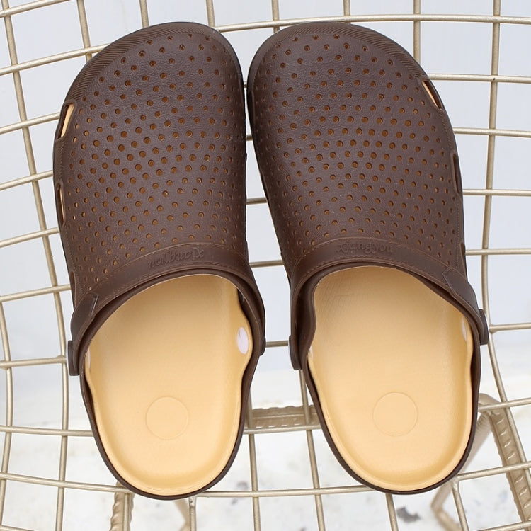 Fashion Casual Soft Non-slip Breathable Beach Shoes Hole Shoes for Men