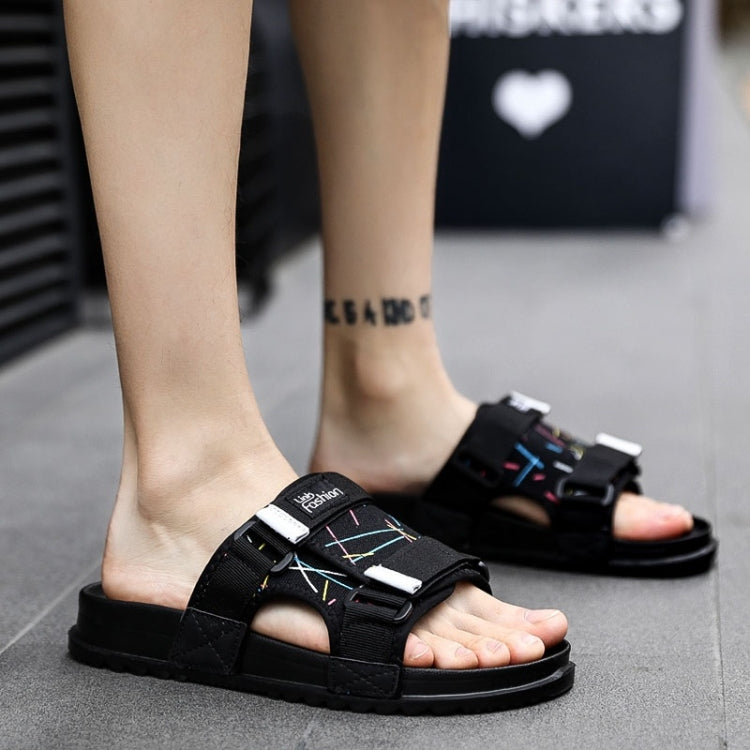 Fashion Trend Soft and Comfortable Wear-resistant Non-slip Slippers for Men
