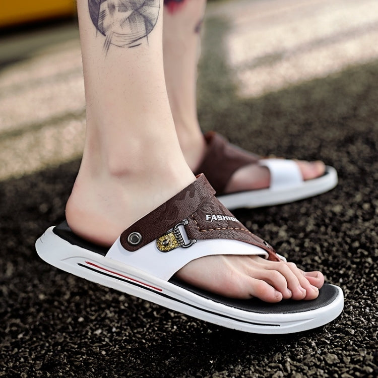 Stylish Breathable Comfortable and Wearable Two-use Sandals Slippers for Men