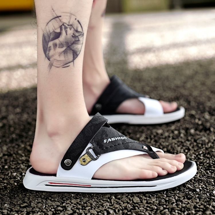 Stylish Breathable Comfortable and Wearable Two-use Sandals Slippers for Men