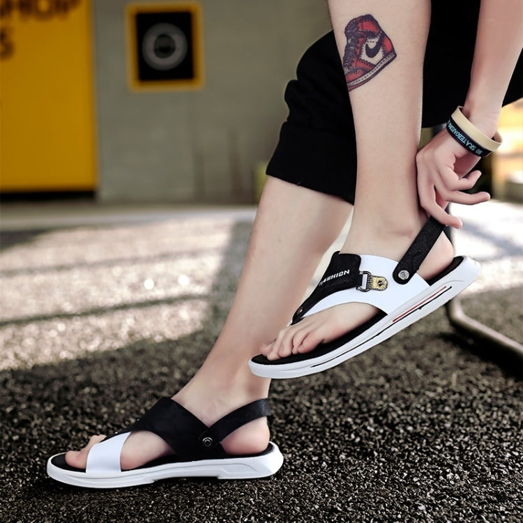 Stylish Breathable Comfortable and Wearable Two-use Sandals Slippers for Men