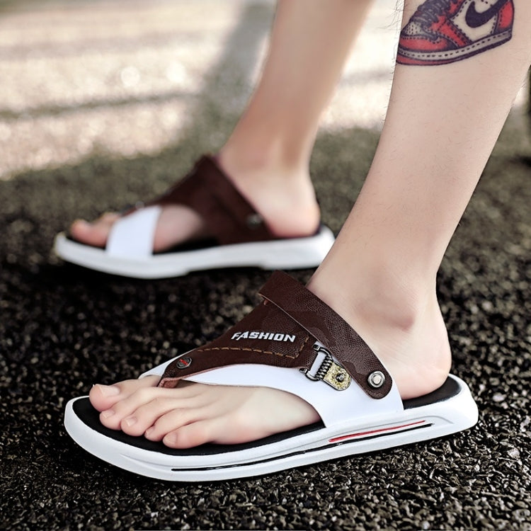 Stylish Breathable Comfortable and Wearable Two-use Sandals Slippers for Men