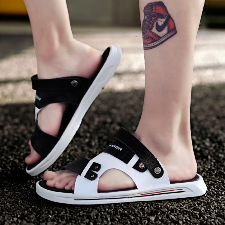 Fashion Trend Two-wear Non-slip Wear-resistant Sandals Slippers for Men