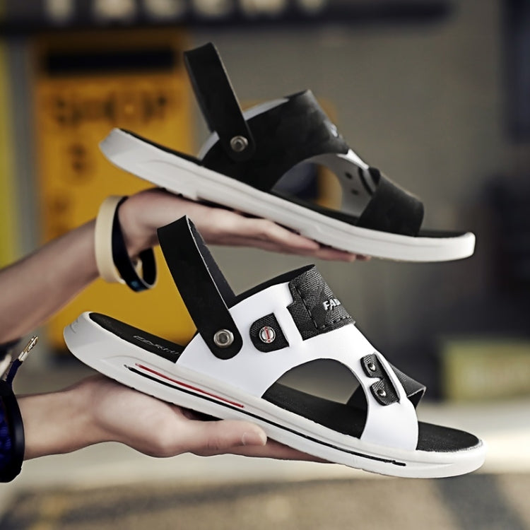 Fashion Trend Two-wear Non-slip Wear-resistant Sandals Slippers for Men