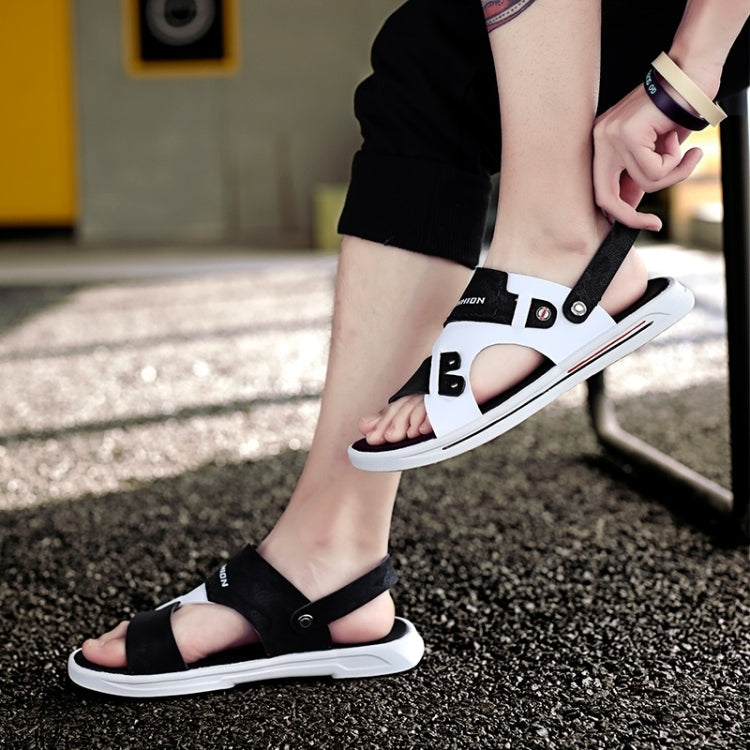 Fashion Trend Two-wear Non-slip Wear-resistant Sandals Slippers for Men