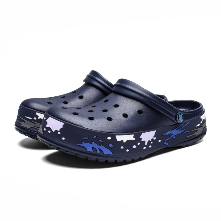 Fashion Trend Comfortable Non-slip Two-wear Couple Beach Shoes Hole Shoes