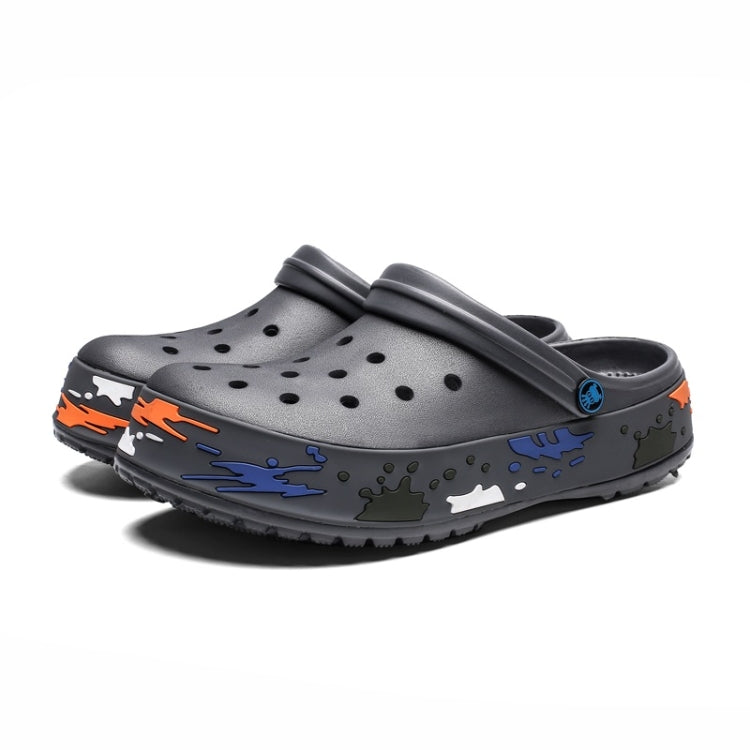 Fashion Trend Comfortable Non-slip Two-wear Couple Beach Shoes Hole Shoes
