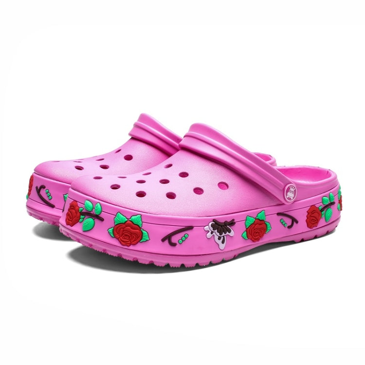 Fashion Trend Comfortable Non-slip Two-wear Couple Beach Shoes Hole Shoes
