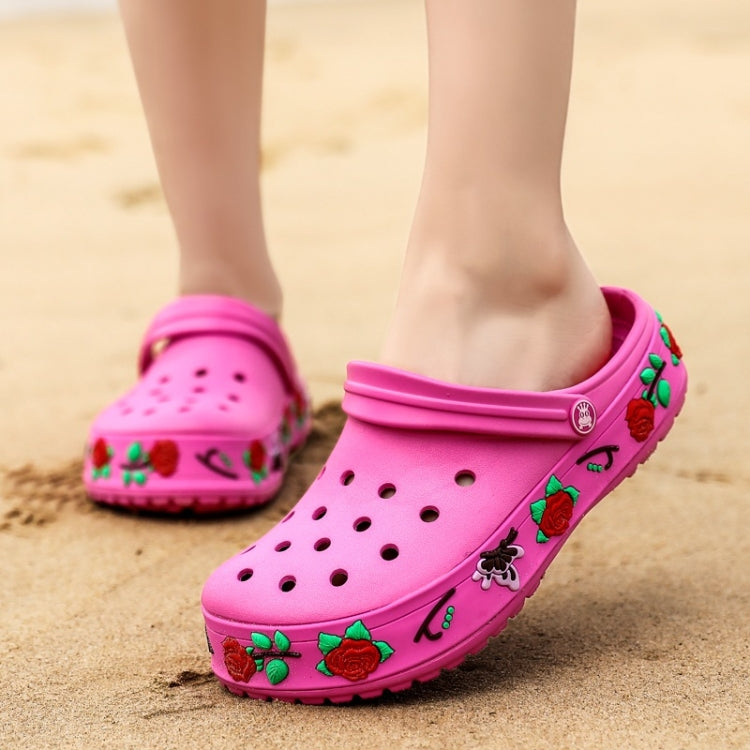 Fashion Trend Comfortable Non-slip Two-wear Couple Beach Shoes Hole Shoes
