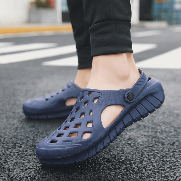 Stylish Simple and Comfortable Breathable Two-use Hole Sandals for Men