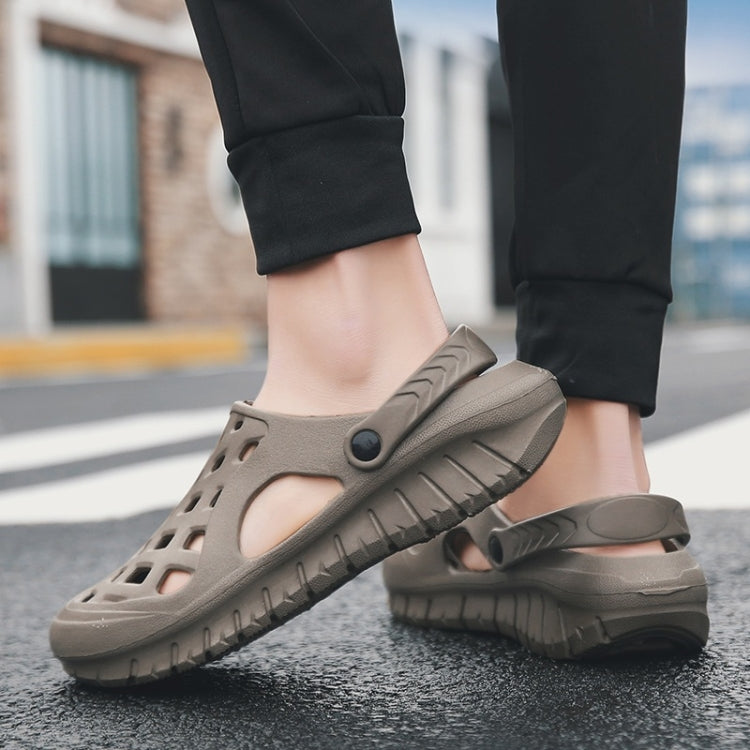 Stylish Simple and Comfortable Breathable Two-use Hole Sandals for Men