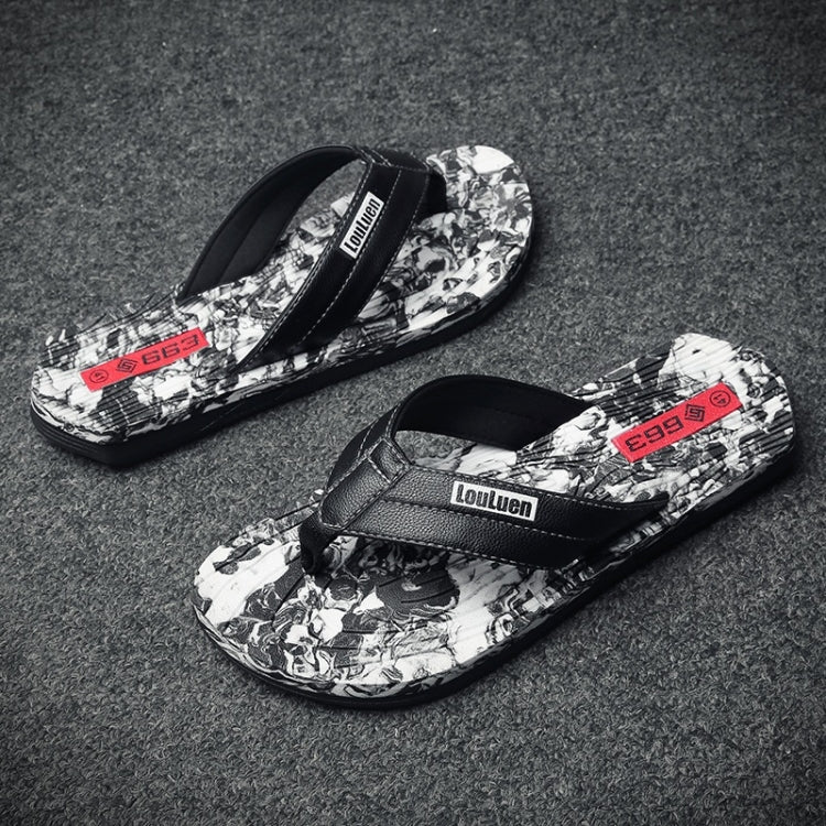 Personality Pattern Fashion Trend Flip-flops for Men