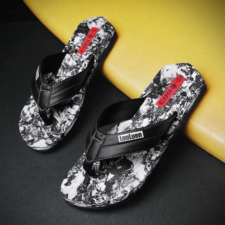 Personality Pattern Fashion Trend Flip-flops for Men