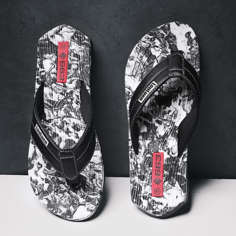 Personality Pattern Fashion Trend Flip-flops for Men