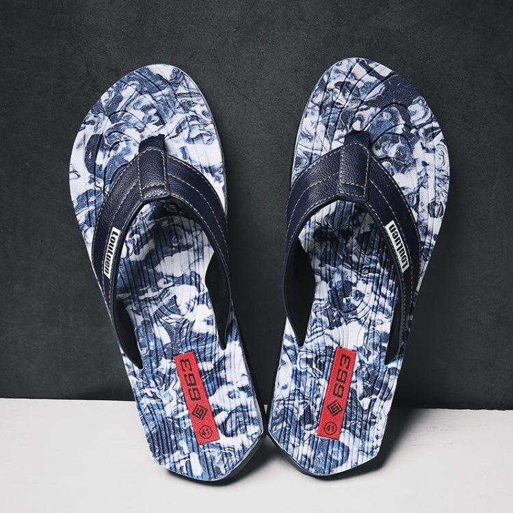 Personality Pattern Fashion Trend Flip-flops for Men