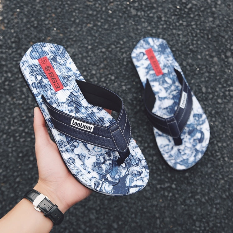 Personality Pattern Fashion Trend Flip-flops for Men