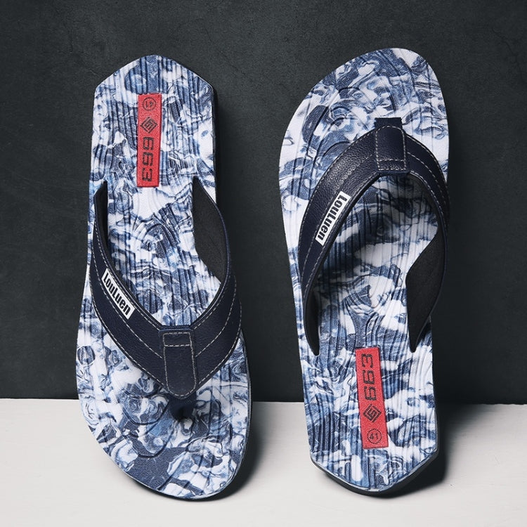 Personality Pattern Fashion Trend Flip-flops for Men
