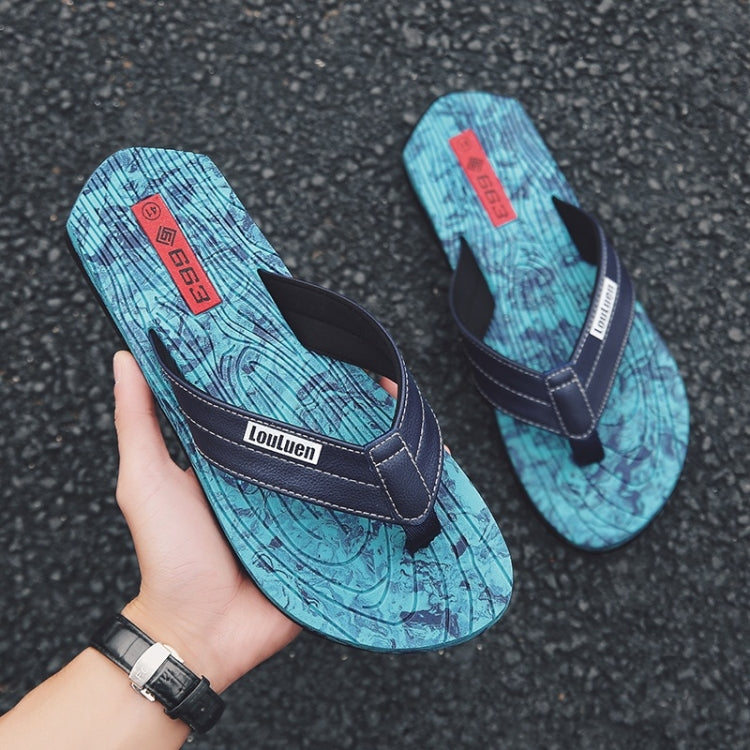 Personality Pattern Fashion Trend Flip-flops for Men