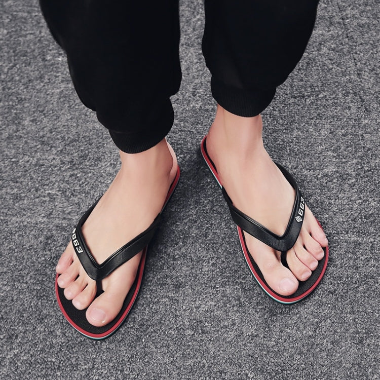 Trendy Fashion Casual Soft and Folding Resistance Flip-flops for Men