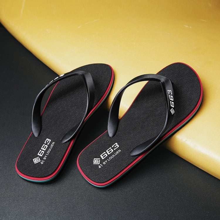Trendy Fashion Casual Soft and Folding Resistance Flip-flops for Men