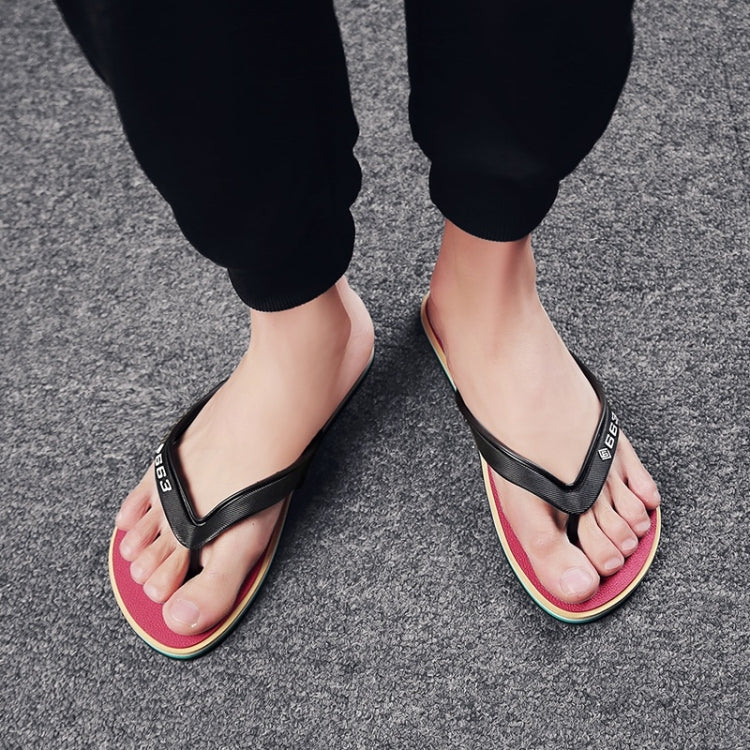Trendy Fashion Casual Soft and Folding Resistance Flip-flops for Men
