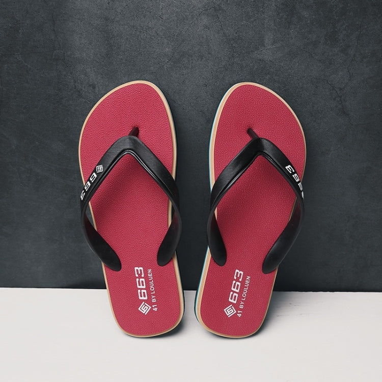 Trendy Fashion Casual Soft and Folding Resistance Flip-flops for Men
