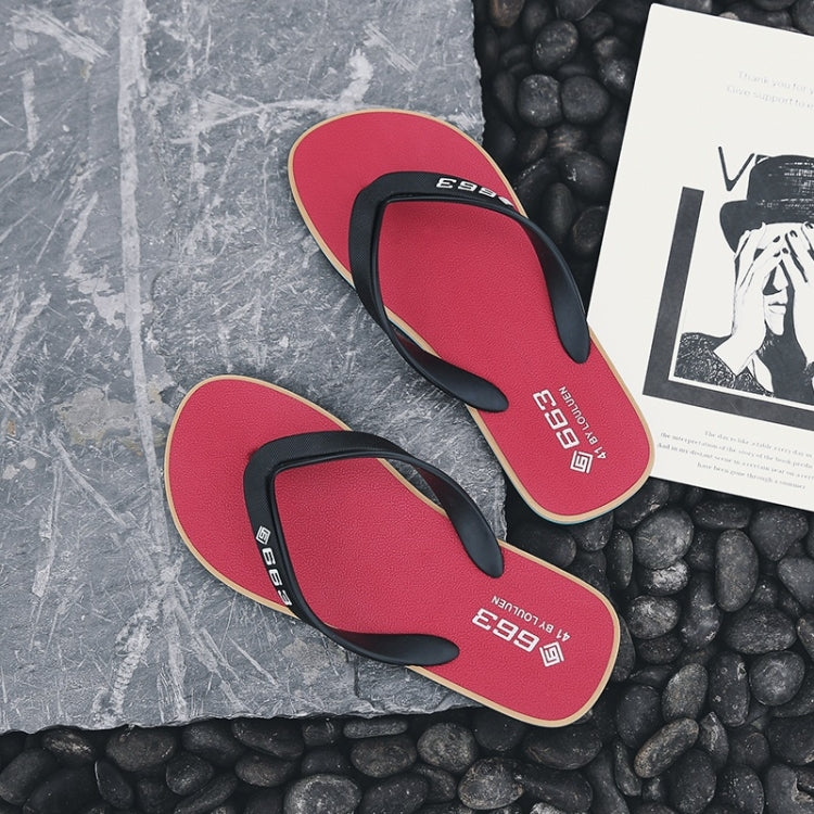 Trendy Fashion Casual Soft and Folding Resistance Flip-flops for Men