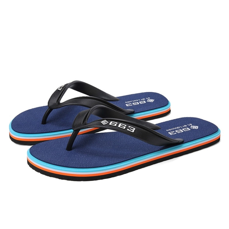 Trendy Fashion Casual Soft and Folding Resistance Flip-flops for Men