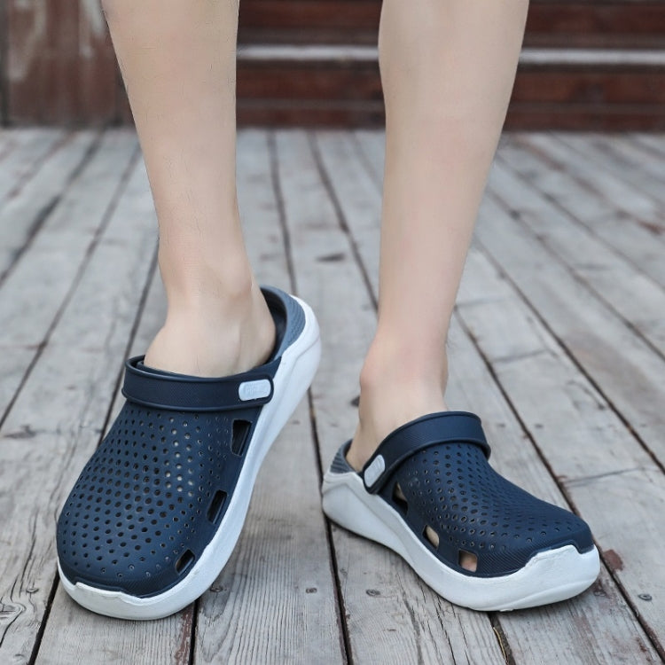 Couple Soft and Comfortable Lightweight Two-wear Hole Shoes