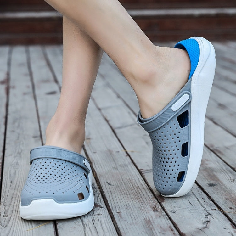 Couple Soft and Comfortable Lightweight Two-wear Hole Shoes