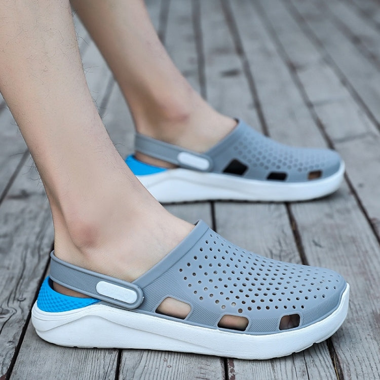 Couple Soft and Comfortable Lightweight Two-wear Hole Shoes