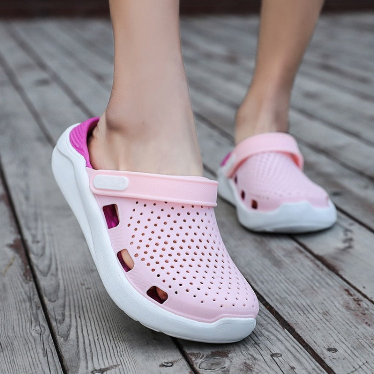 Couple Soft and Comfortable Lightweight Two-wear Hole Shoes