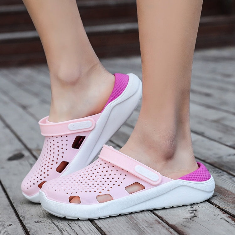 Couple Soft and Comfortable Lightweight Two-wear Hole Shoes