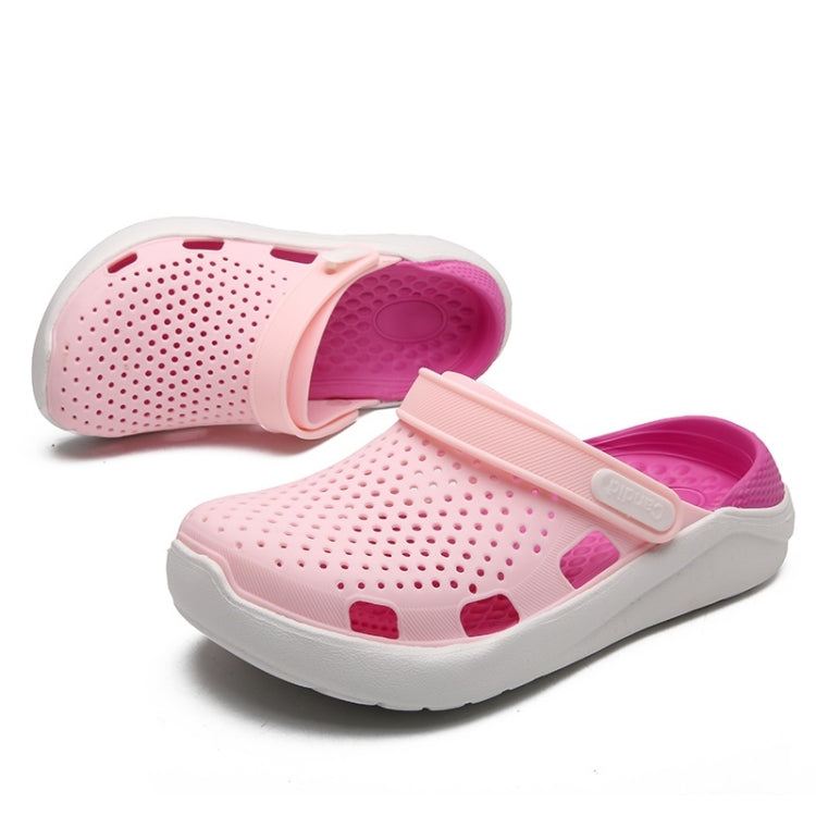 Couple Soft and Comfortable Lightweight Two-wear Hole Shoes