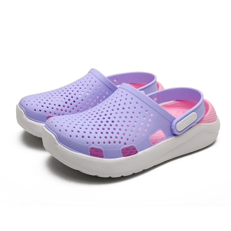 Couple Soft and Comfortable Lightweight Two-wear Hole Shoes