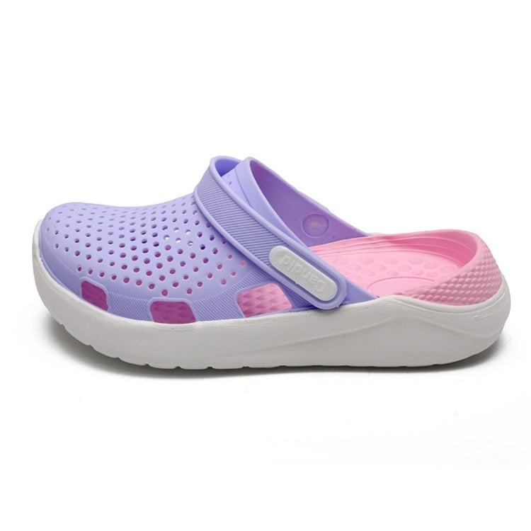 Couple Soft and Comfortable Lightweight Two-wear Hole Shoes