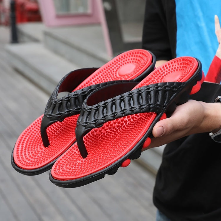 Soft and Comfortable Massage Bottom Flip Flops for Men