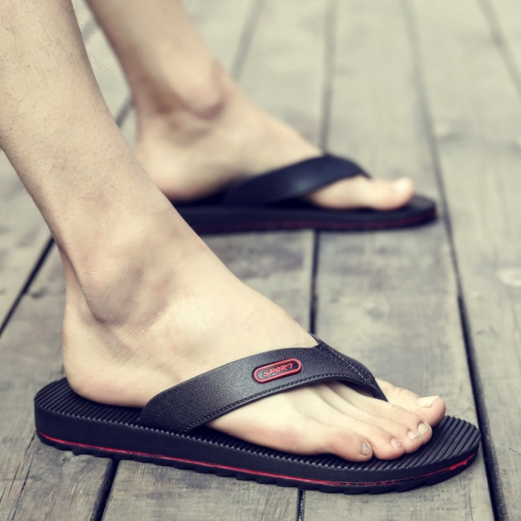 Sport Casual Soft and Comfortable Flip Flops Beach Slippers for Men