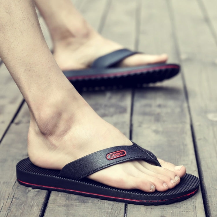 Sport Casual Soft and Comfortable Flip Flops Beach Slippers for Men