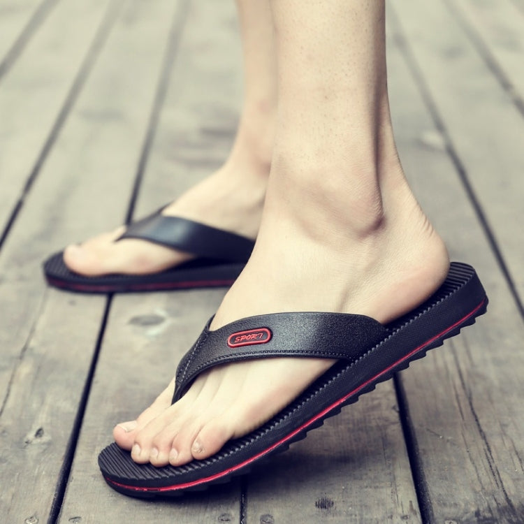 Sport Casual Soft and Comfortable Flip Flops Beach Slippers for Men