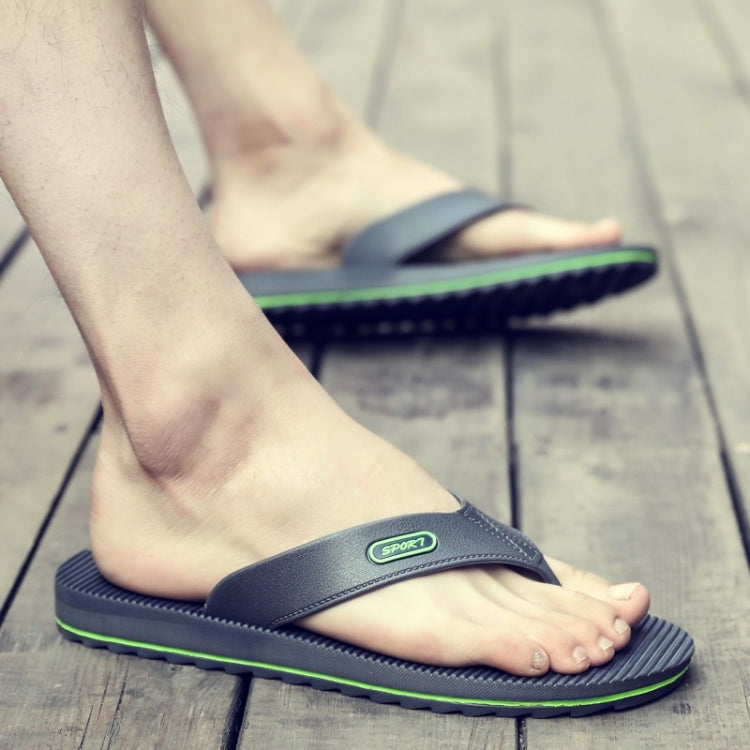 Sport Casual Soft and Comfortable Flip Flops Beach Slippers for Men