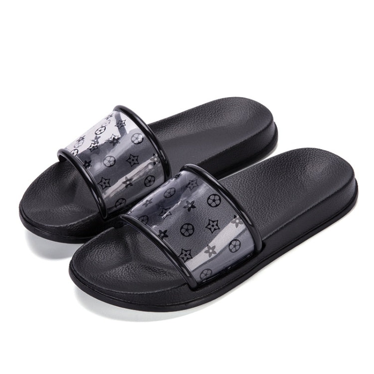 Simple and Stylish Comfortable and Wearable Transparent Slippers for Women
