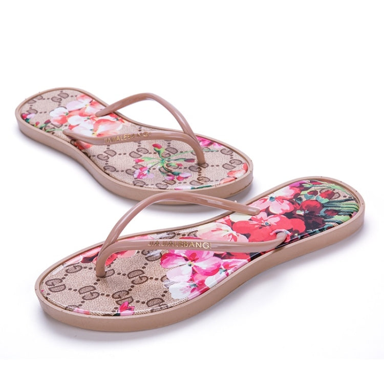 Stylish and Comfortable Wear-resistant Anti-skid Bohemian Flip Flops for Women