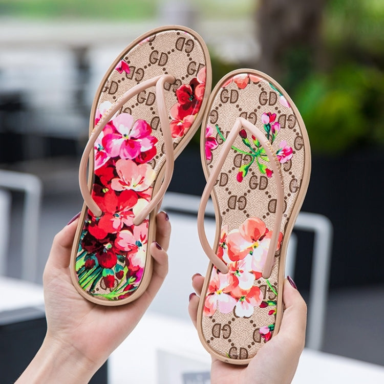 Stylish and Comfortable Wear-resistant Anti-skid Bohemian Flip Flops for Women
